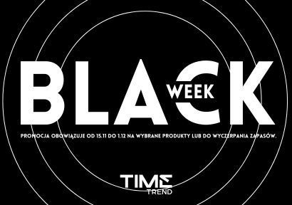 Black Week w Time Trend – ruszaj po swoje wymarzone zegarki!