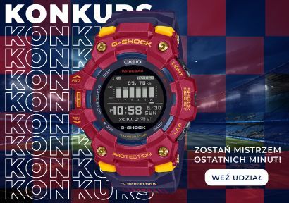 ⚽ KONKURS: Wygraj limitowany zegarek G-Shock FC Barcelona! ⌚