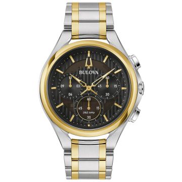 Bulova men's chronograph clearance watch