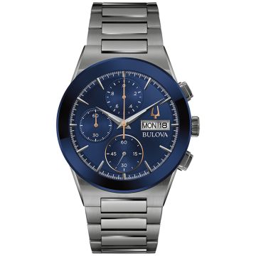 Bulova chronograph outlet blue