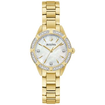 Bulova stainless hotsell steel ladies watch