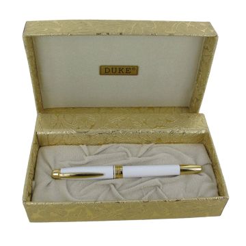 DUKE D146F FP WHITE-GOLDEN PART GOLD BOX