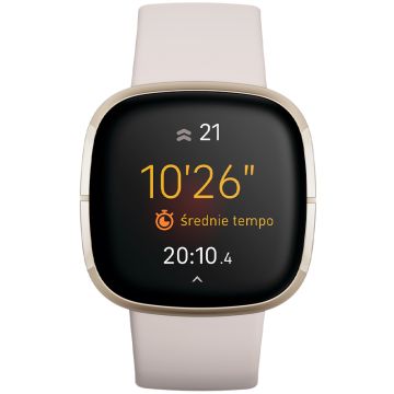 FITBIT SENSE BEZOWY