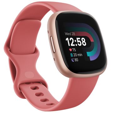 FITBIT VERSA 4 PIASKOWY ROZ/ROZOWY