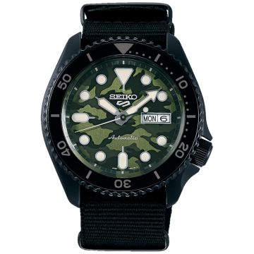 SEIKO 5 SPORTS AUTOMATIC CAMOUFLAGE NATO SRPJ37K1