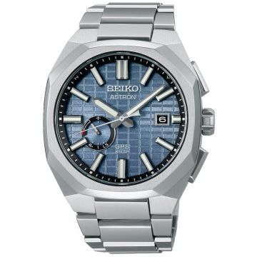 Odkryj zegarek męski Seiko Astron SI SSJ013J1 Solar GPS