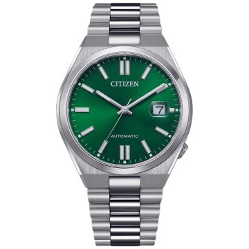Zegarek męski z zieloną tarczą Ctizen NJ0150-81X