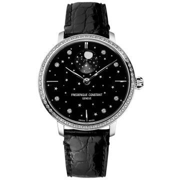 FREDERIQUE CONSTANT Slimline Moonphase Stars Manufacture FC-701BSD3SD6