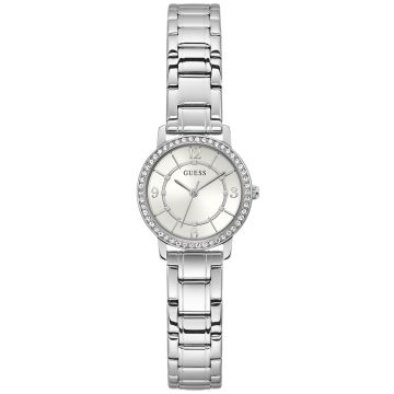 GUESS Ladies Silver Tone Analog Watch GW0468L1