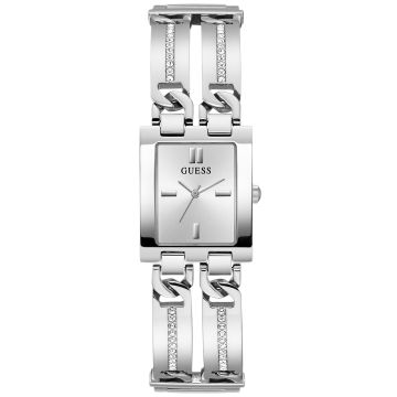 GUESS Ladies Silver Tone Analog Watch GW0668L1