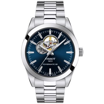 TISSOT GENTLEMAN POWERMATIC 80 OPEN HEART T127.407.11.041.01