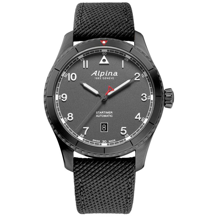 Zegarek męski na pasku Alpina Startimer Automatic AL-525G4TS26