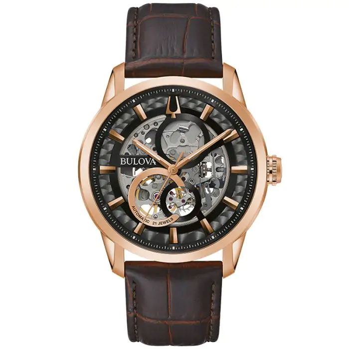 Bulova women's shop skeleton watch