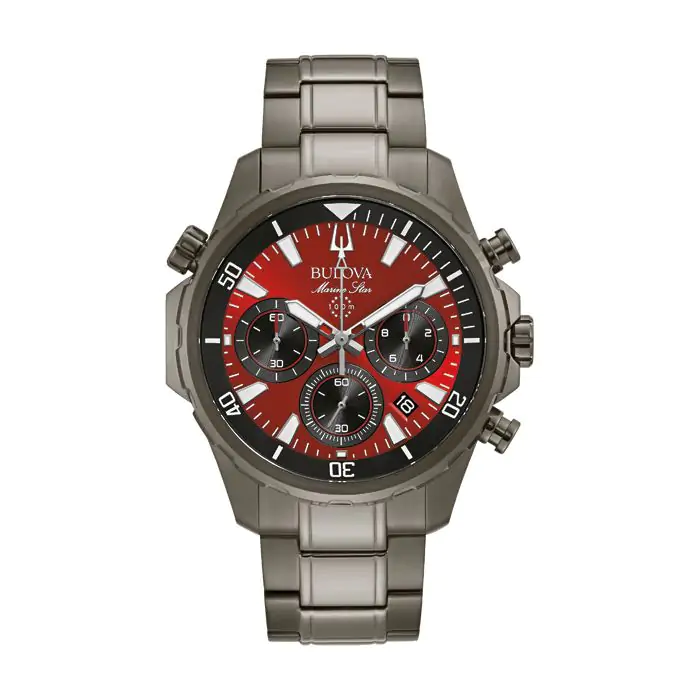 Bulova marine shop star men's watch