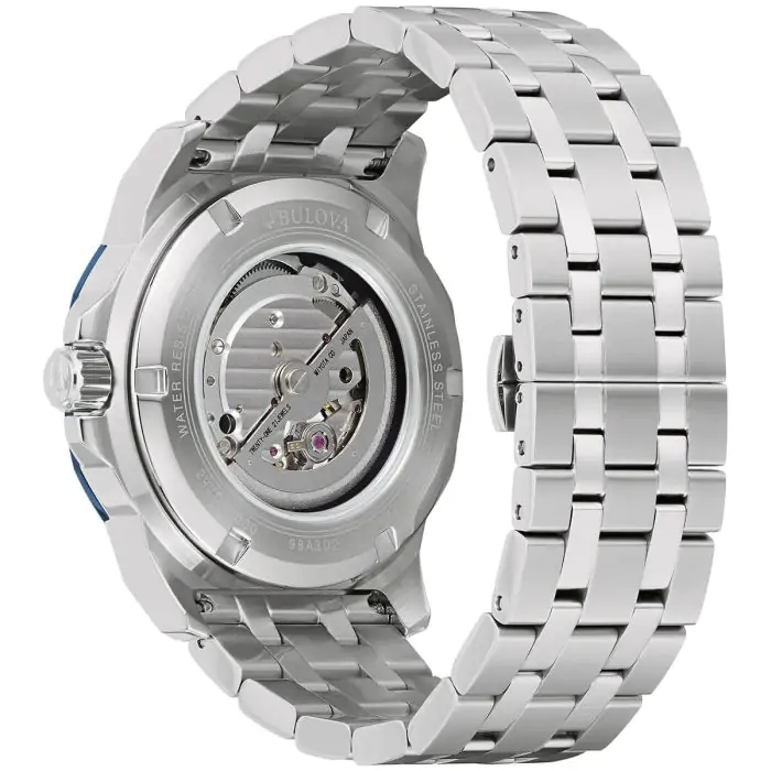 Bulova marine shop star stainless steel