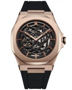 D1 MILANO ROSE GOLD SKELETON SKRJ12