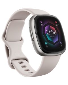 FITBIT SENSE 2 BIALY/PLATYNOWY