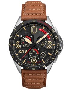 AVI-8 Mustang Blakeslee Chronograph Bronze Oak AV-4077-02