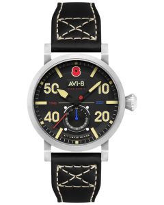 AVI-8 Onyx Black Dambuster 80th Anniversary Royal British Legion Meca-Quartz Limited Edition AV-4108-RBL-01