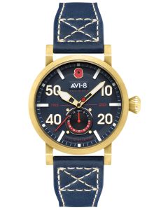 AVI-8 Midnight Blue Dambuster 80th Anniversary Royal British Legion Meca-Quartz Limited Edition AV-4108-RBL-03