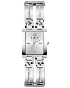 GUESS Ladies Silver Tone Analog Watch GW0668L1