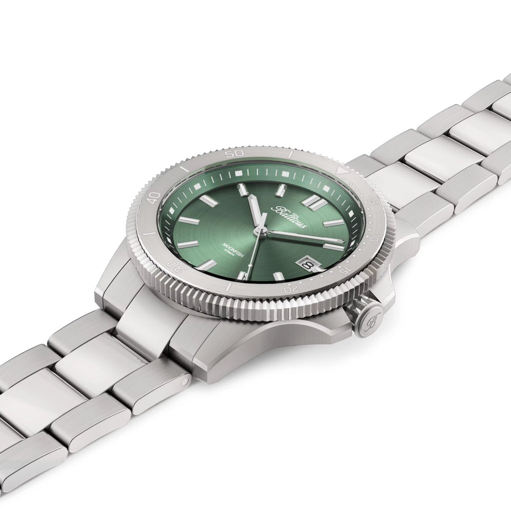 Zegarek męski BALTICUS Moonfish Green Limited Edition BLT-BTMFGR