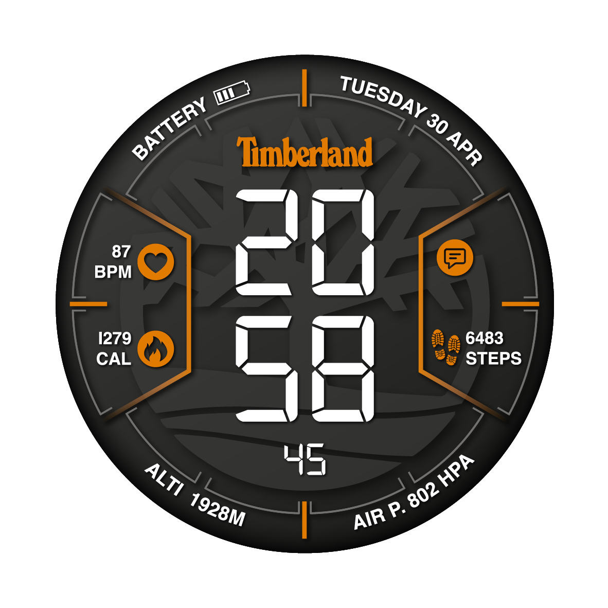 Zegarek męski TIMBERLAND TBL.TDIGB0064503-SET