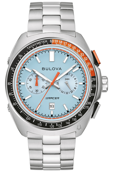 Odkryj Zegarek męski automatyczny Bulova Marine Star 98A282 z niebieską tarczą na silikonowym pasku