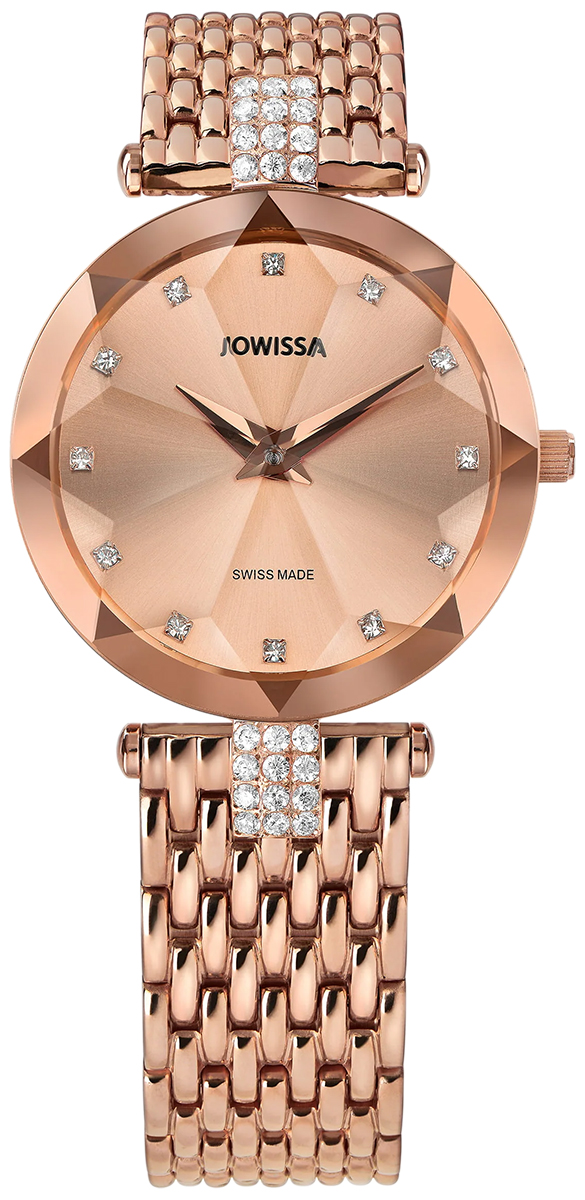 Zegarek Damski Jowissa Facet Strass Swiss Ladies Watch J5.773.M