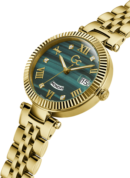 Zegarek damski GC Flair Ladies Green Watch Z01006L9MF