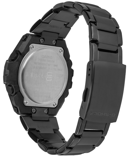 Czarny zegarek męski Casio G-Shock G-Steel Premium Stay Gold GST-B500BD-1A9ER