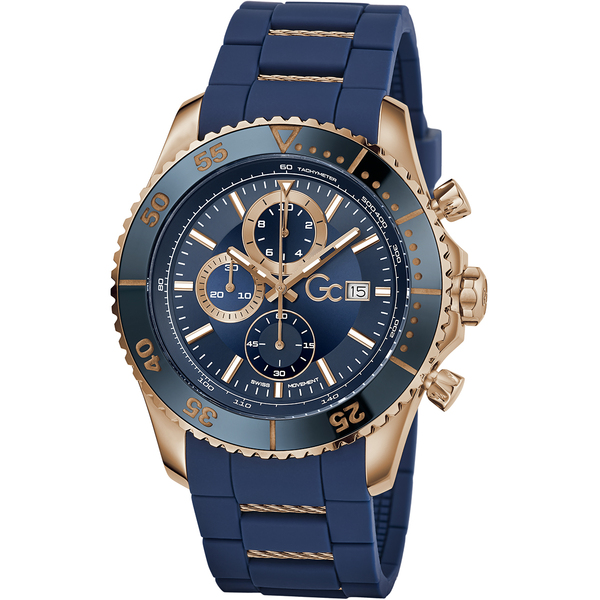 Zegarek męski GC SpeedRacer Chrono Silicone Z51001G7MF