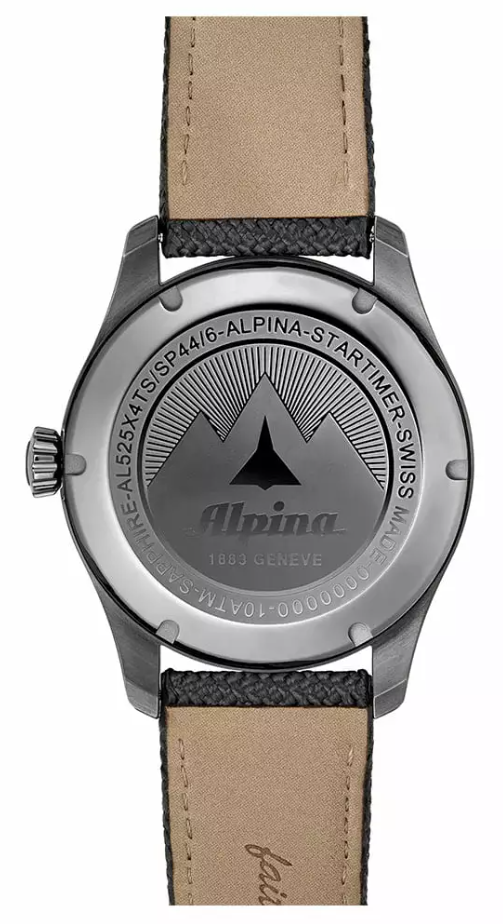 Zegarek męski na pasku Alpina Startimer Automatic AL-525G4TS26